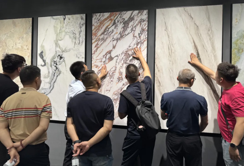  潭洲陶瓷展|蜜桃导航瓷砖璀璨收官：以“质感